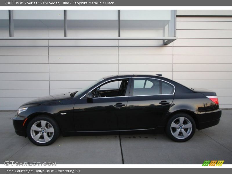  2008 5 Series 528xi Sedan Black Sapphire Metallic