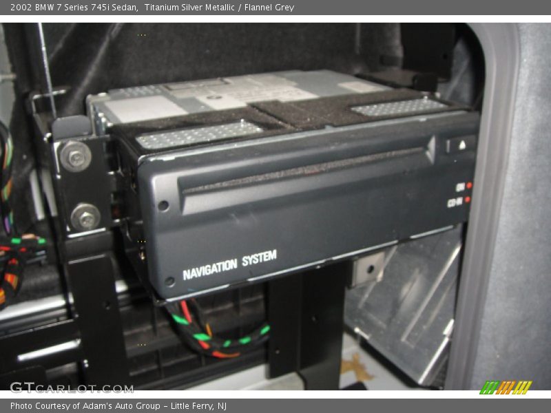 Titanium Silver Metallic / Flannel Grey 2002 BMW 7 Series 745i Sedan