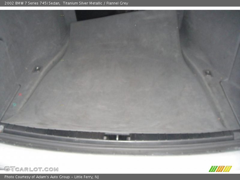 Titanium Silver Metallic / Flannel Grey 2002 BMW 7 Series 745i Sedan