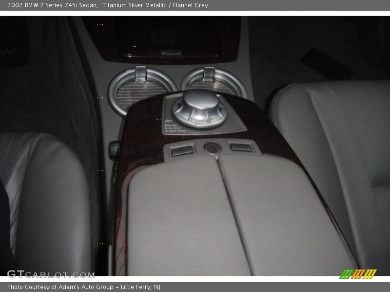 Titanium Silver Metallic / Flannel Grey 2002 BMW 7 Series 745i Sedan