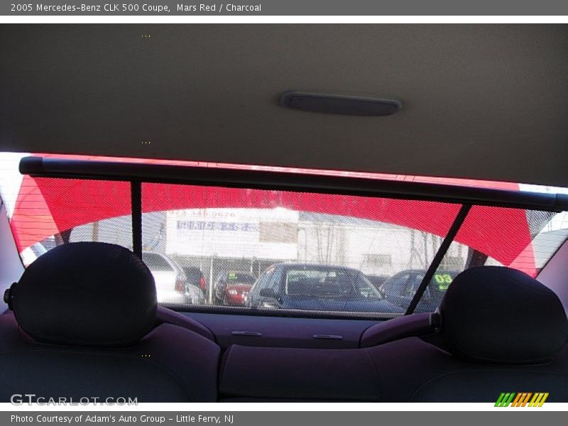 Mars Red / Charcoal 2005 Mercedes-Benz CLK 500 Coupe
