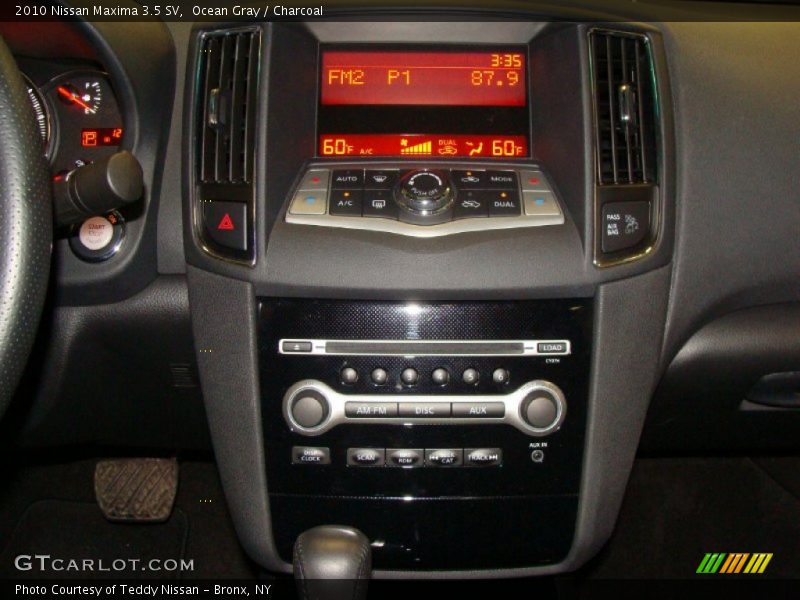 Ocean Gray / Charcoal 2010 Nissan Maxima 3.5 SV