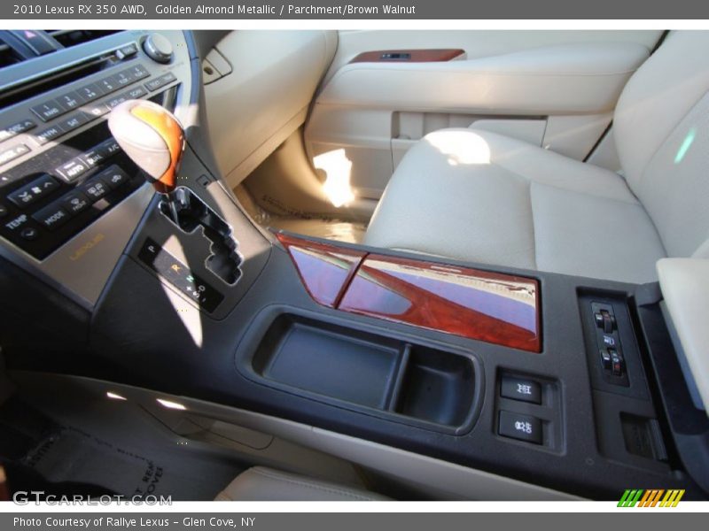 Golden Almond Metallic / Parchment/Brown Walnut 2010 Lexus RX 350 AWD