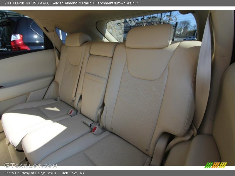 Golden Almond Metallic / Parchment/Brown Walnut 2010 Lexus RX 350 AWD