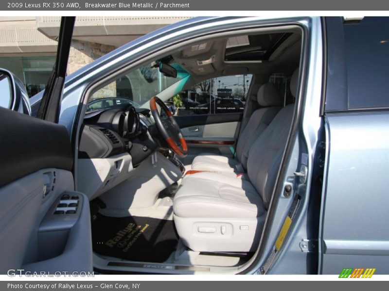 Breakwater Blue Metallic / Parchment 2009 Lexus RX 350 AWD
