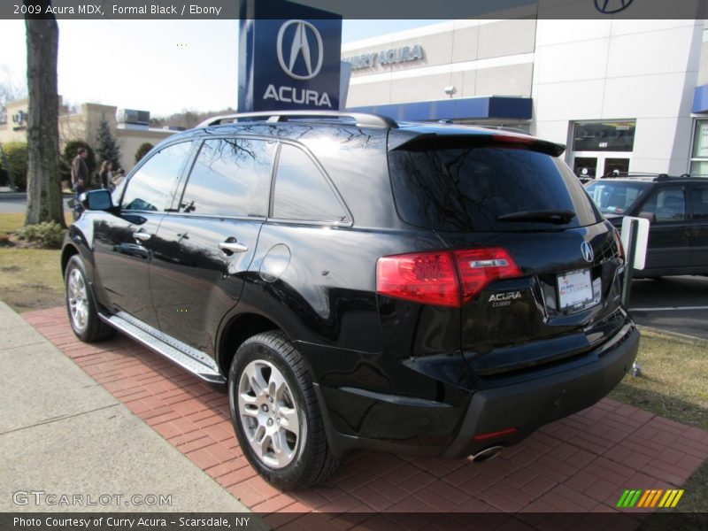 Formal Black / Ebony 2009 Acura MDX