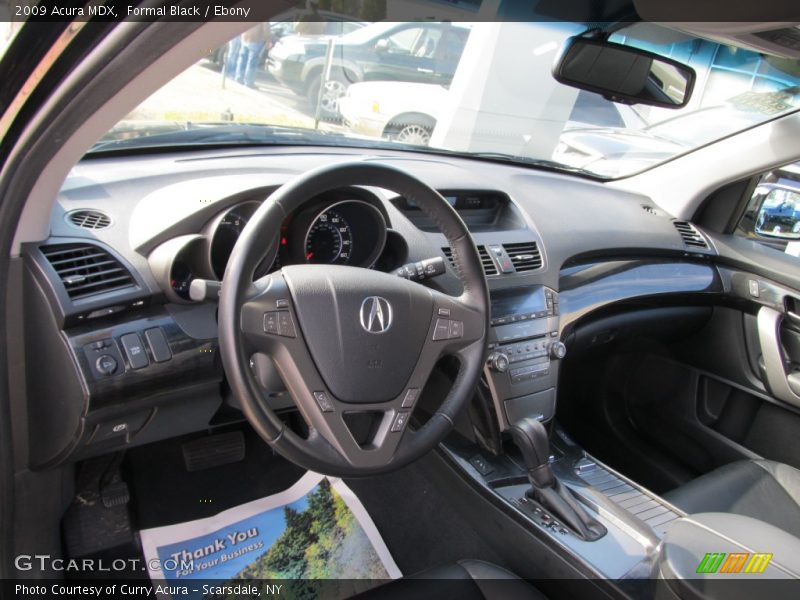 Formal Black / Ebony 2009 Acura MDX