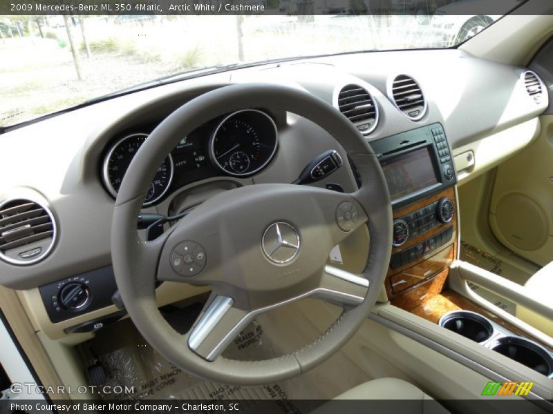 Arctic White / Cashmere 2009 Mercedes-Benz ML 350 4Matic
