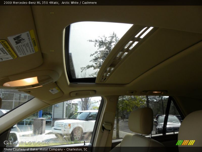 Arctic White / Cashmere 2009 Mercedes-Benz ML 350 4Matic