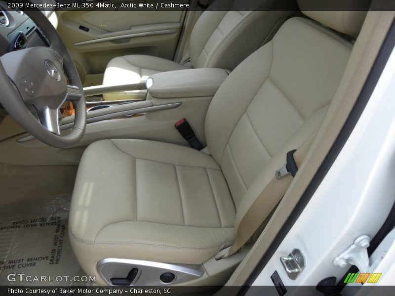 Arctic White / Cashmere 2009 Mercedes-Benz ML 350 4Matic