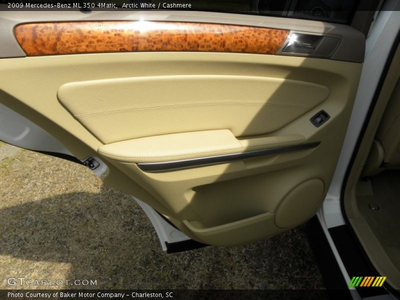 Arctic White / Cashmere 2009 Mercedes-Benz ML 350 4Matic