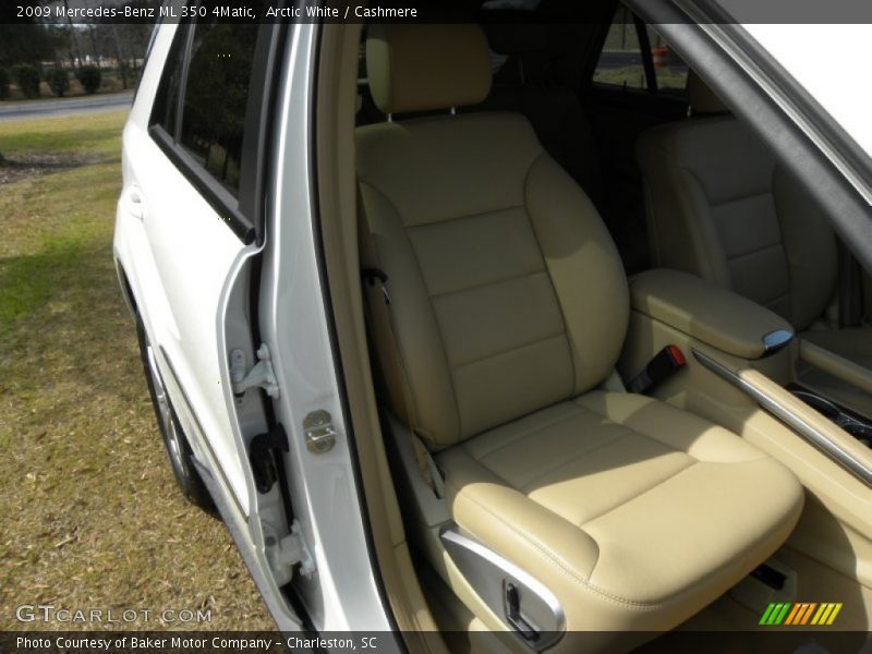 Arctic White / Cashmere 2009 Mercedes-Benz ML 350 4Matic