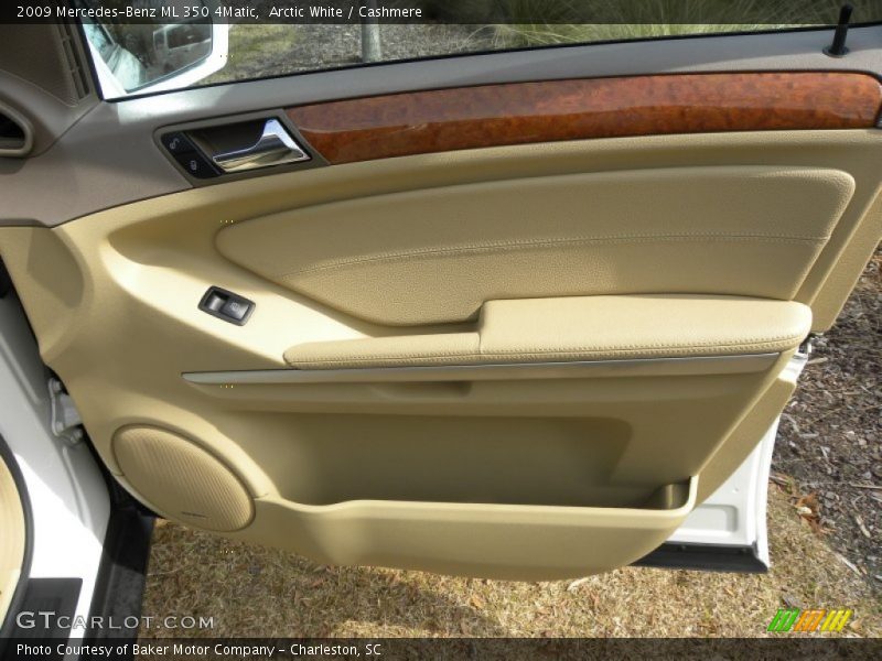 Arctic White / Cashmere 2009 Mercedes-Benz ML 350 4Matic