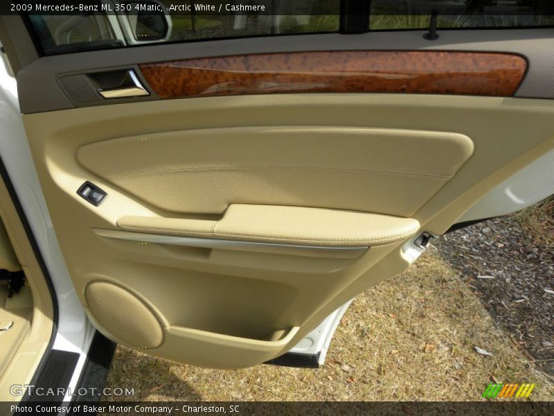 Arctic White / Cashmere 2009 Mercedes-Benz ML 350 4Matic