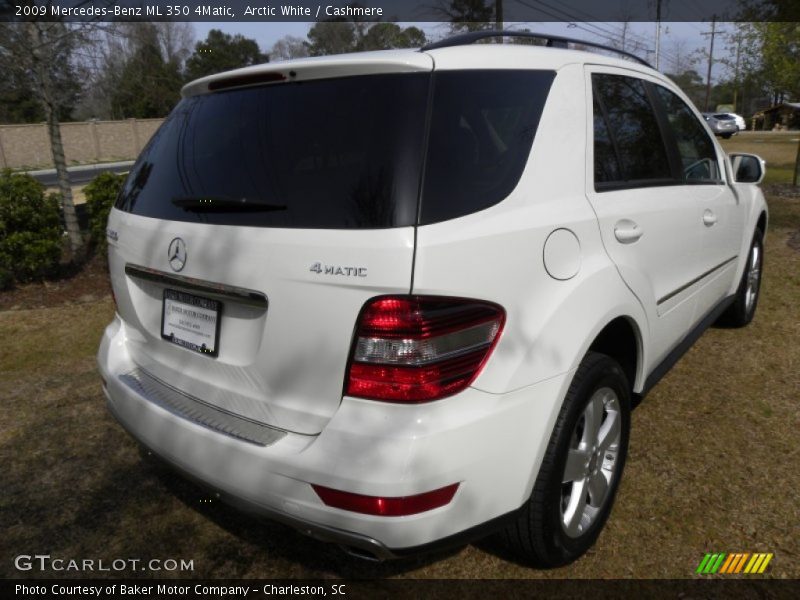 Arctic White / Cashmere 2009 Mercedes-Benz ML 350 4Matic