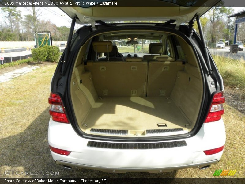 Arctic White / Cashmere 2009 Mercedes-Benz ML 350 4Matic