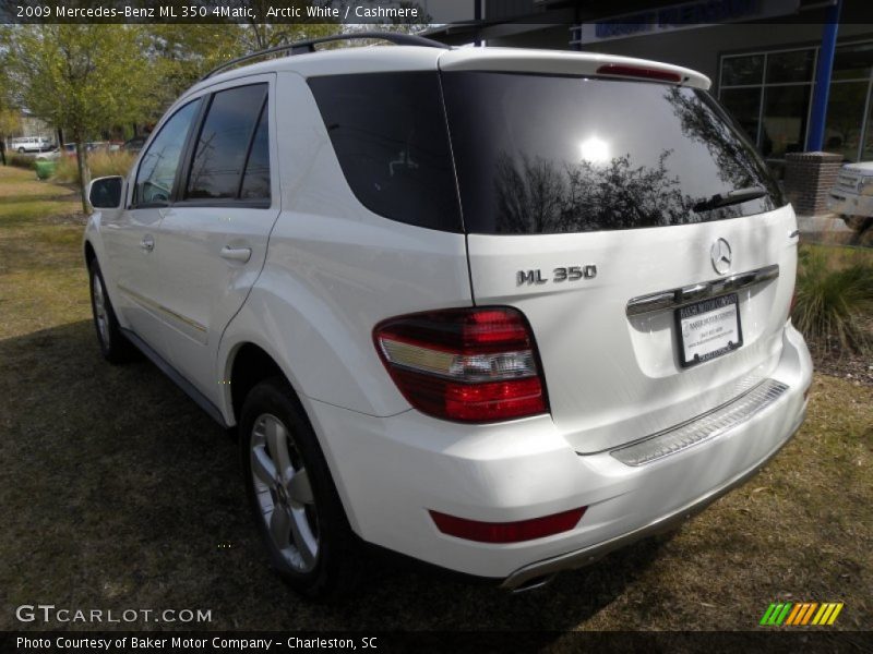 Arctic White / Cashmere 2009 Mercedes-Benz ML 350 4Matic