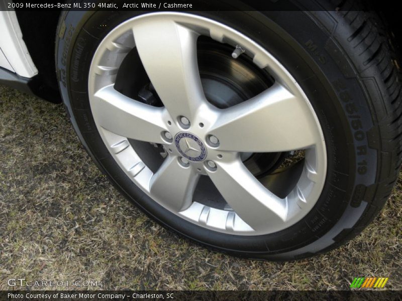Arctic White / Cashmere 2009 Mercedes-Benz ML 350 4Matic
