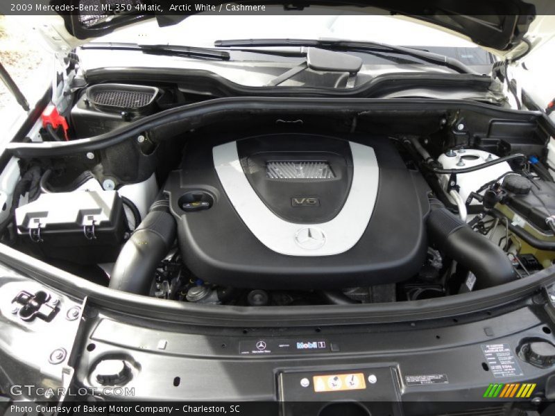 Arctic White / Cashmere 2009 Mercedes-Benz ML 350 4Matic