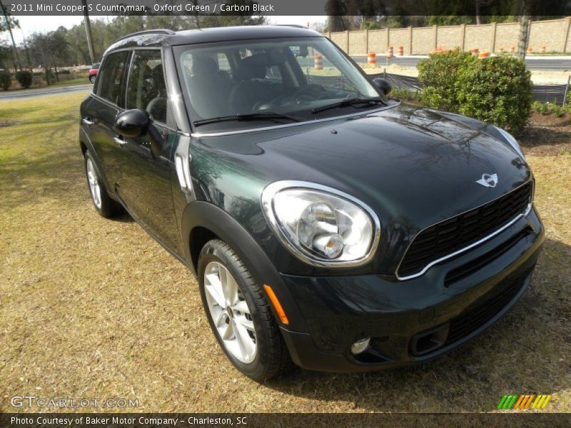 Oxford Green / Carbon Black 2011 Mini Cooper S Countryman