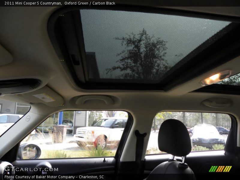 Oxford Green / Carbon Black 2011 Mini Cooper S Countryman