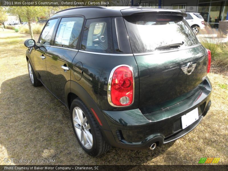 Oxford Green / Carbon Black 2011 Mini Cooper S Countryman