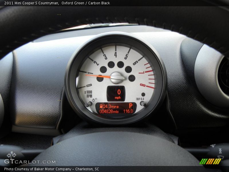 Oxford Green / Carbon Black 2011 Mini Cooper S Countryman