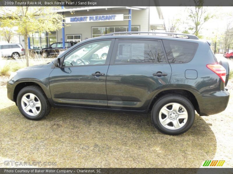 Black Forest Pearl / Sand Beige 2009 Toyota RAV4 I4