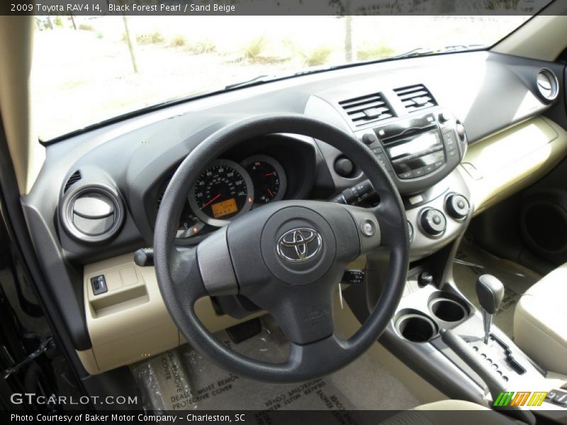 Black Forest Pearl / Sand Beige 2009 Toyota RAV4 I4