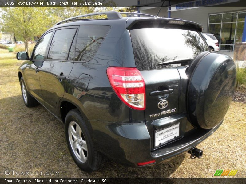 Black Forest Pearl / Sand Beige 2009 Toyota RAV4 I4