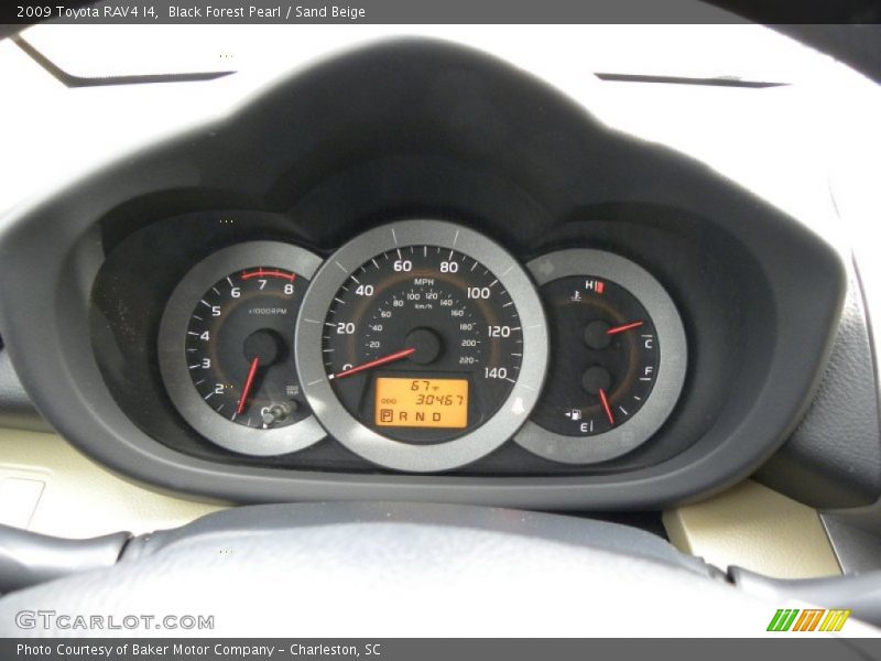 Black Forest Pearl / Sand Beige 2009 Toyota RAV4 I4