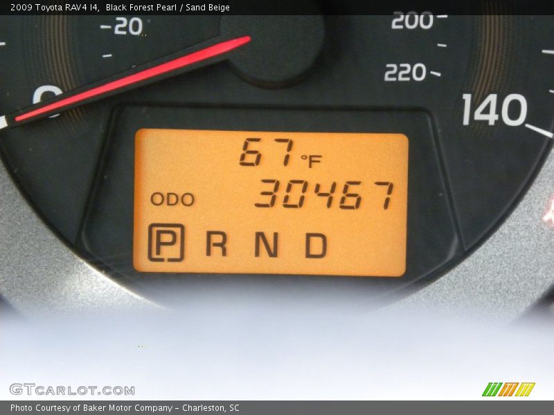 Black Forest Pearl / Sand Beige 2009 Toyota RAV4 I4