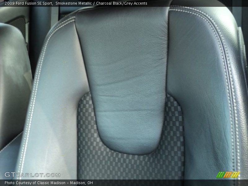 Smokestone Metallic / Charcoal Black/Grey Accents 2009 Ford Fusion SE Sport