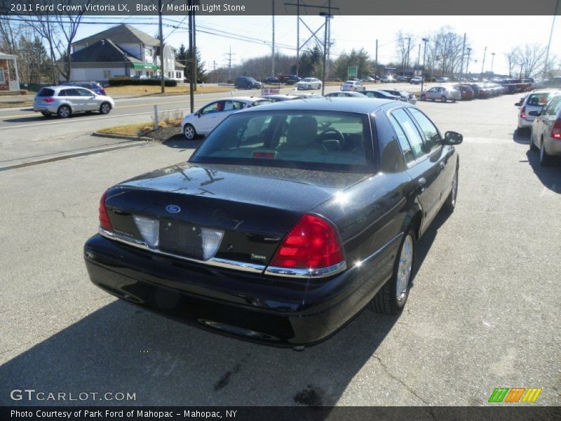 Black / Medium Light Stone 2011 Ford Crown Victoria LX