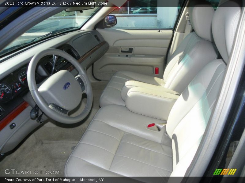 Black / Medium Light Stone 2011 Ford Crown Victoria LX