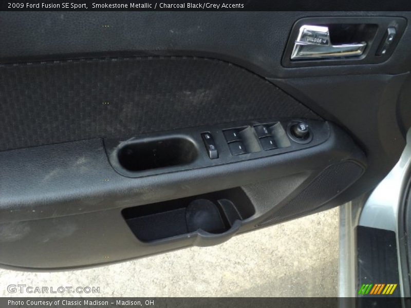 Smokestone Metallic / Charcoal Black/Grey Accents 2009 Ford Fusion SE Sport