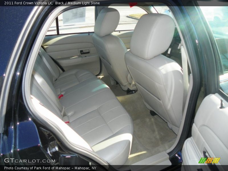 Black / Medium Light Stone 2011 Ford Crown Victoria LX