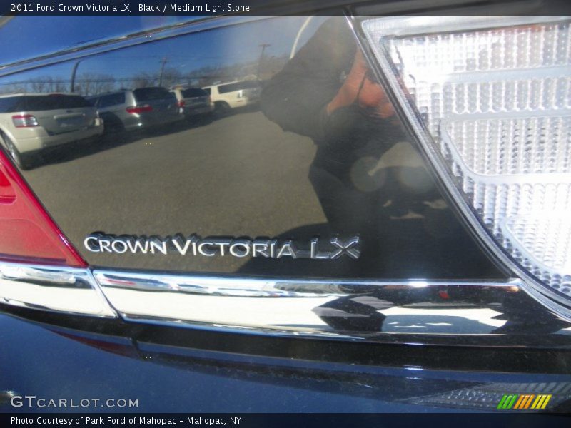 Black / Medium Light Stone 2011 Ford Crown Victoria LX