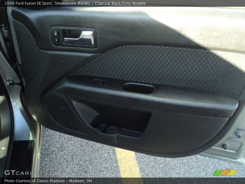Smokestone Metallic / Charcoal Black/Grey Accents 2009 Ford Fusion SE Sport