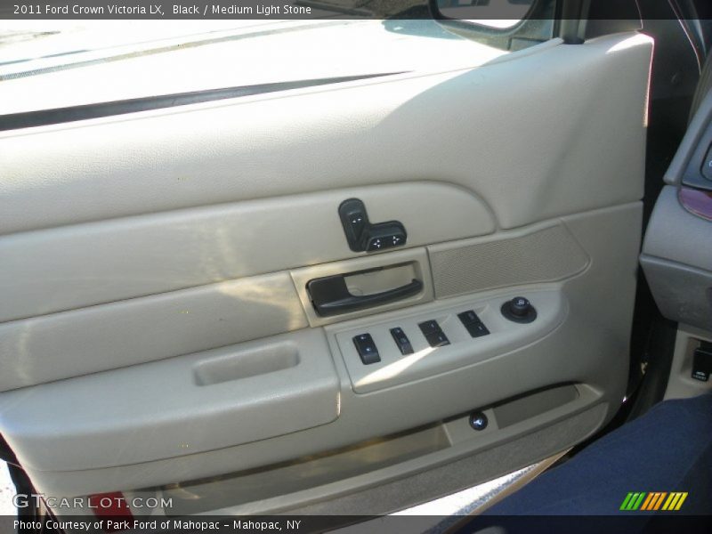 Black / Medium Light Stone 2011 Ford Crown Victoria LX