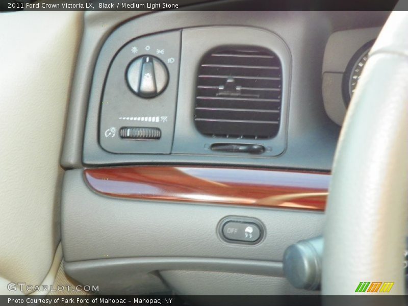 Black / Medium Light Stone 2011 Ford Crown Victoria LX
