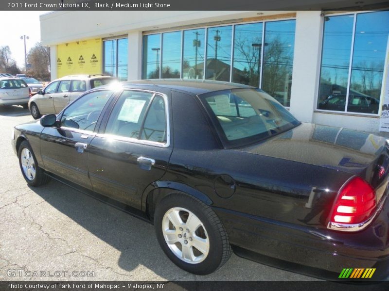 Black / Medium Light Stone 2011 Ford Crown Victoria LX