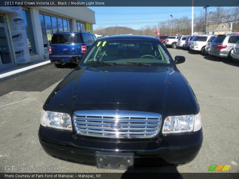 Black / Medium Light Stone 2011 Ford Crown Victoria LX