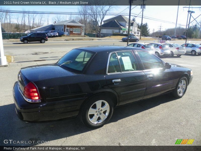 Black / Medium Light Stone 2011 Ford Crown Victoria LX