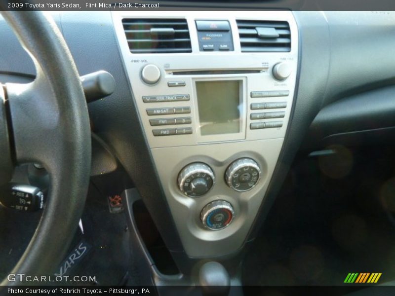 Flint Mica / Dark Charcoal 2009 Toyota Yaris Sedan