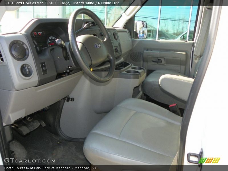 Oxford White / Medium Flint 2011 Ford E Series Van E250 XL Cargo