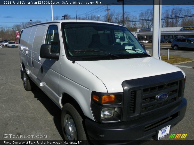 Oxford White / Medium Flint 2011 Ford E Series Van E250 XL Cargo