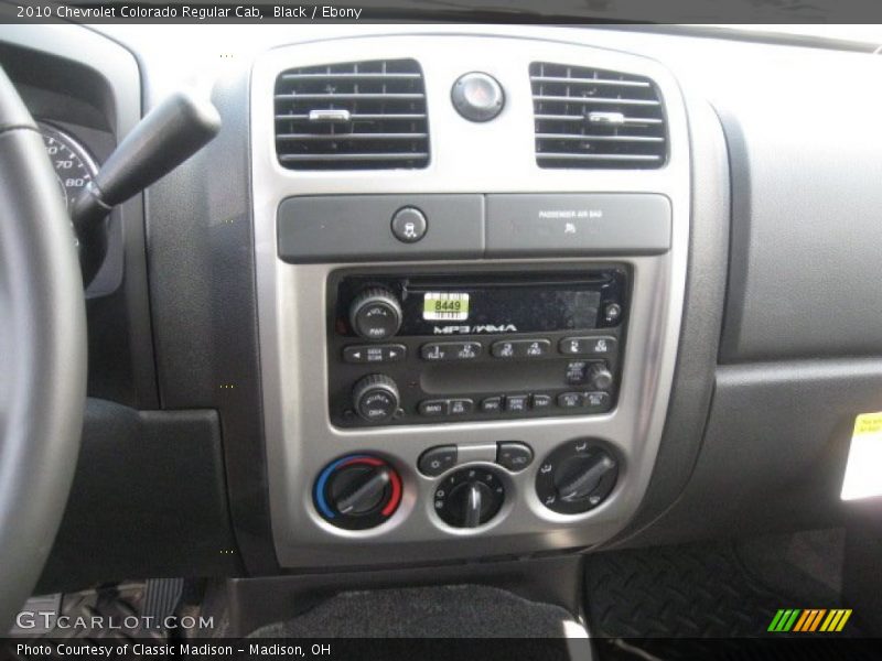 Black / Ebony 2010 Chevrolet Colorado Regular Cab
