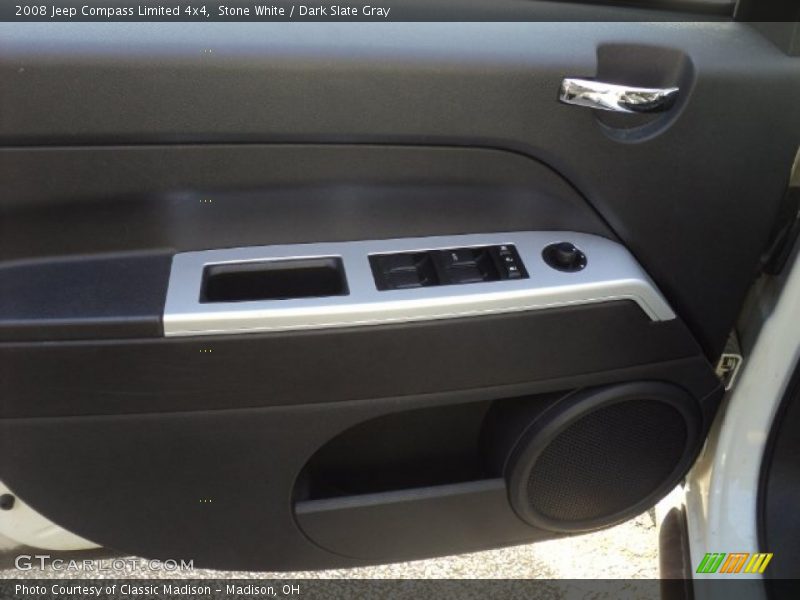 Stone White / Dark Slate Gray 2008 Jeep Compass Limited 4x4