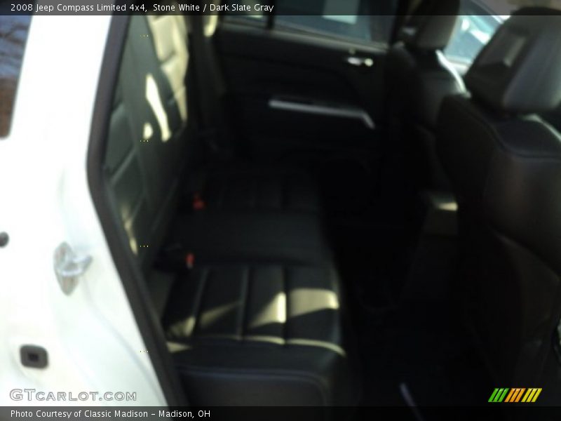 Stone White / Dark Slate Gray 2008 Jeep Compass Limited 4x4